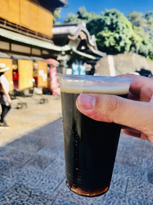 Craft Beer after a public bath at Dogo