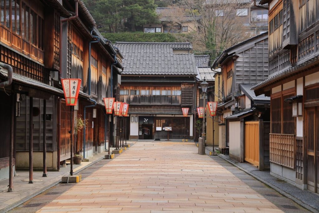 Higashi Chaya District Kanazawa