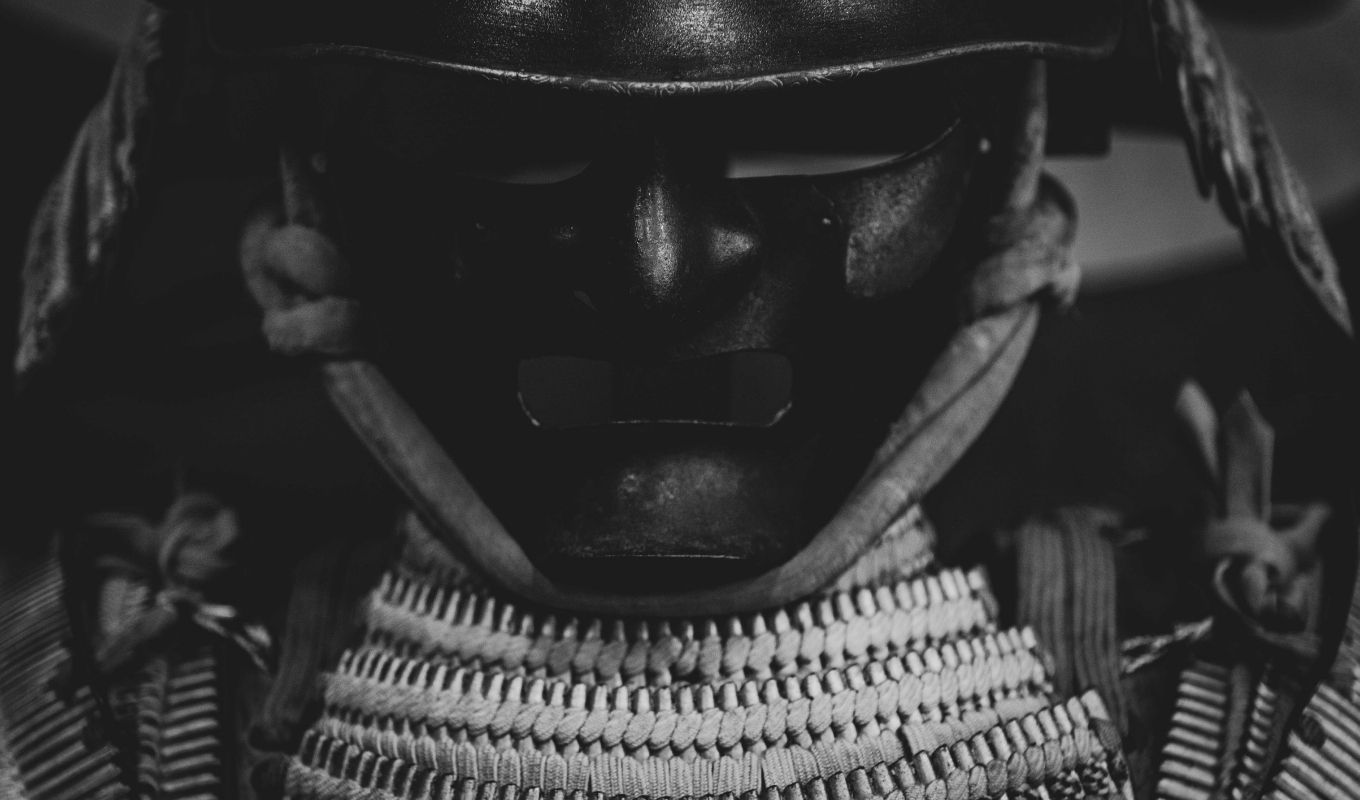 Japanese Samurai Face Mask