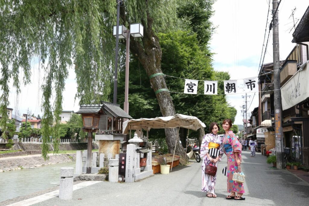 Miyagawa morning market Takayama