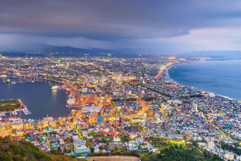 Mount Hakodate Obesrvation Decks