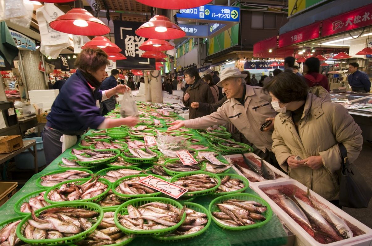 Omicho Market © Kanazawa
