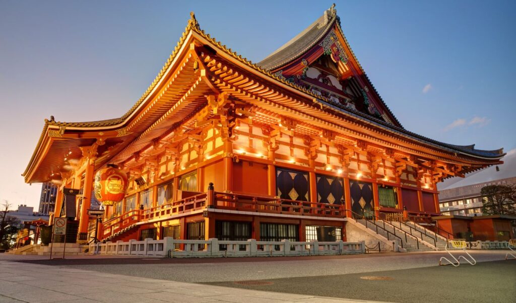 Sensoji Temple In Asakusa Tokyo