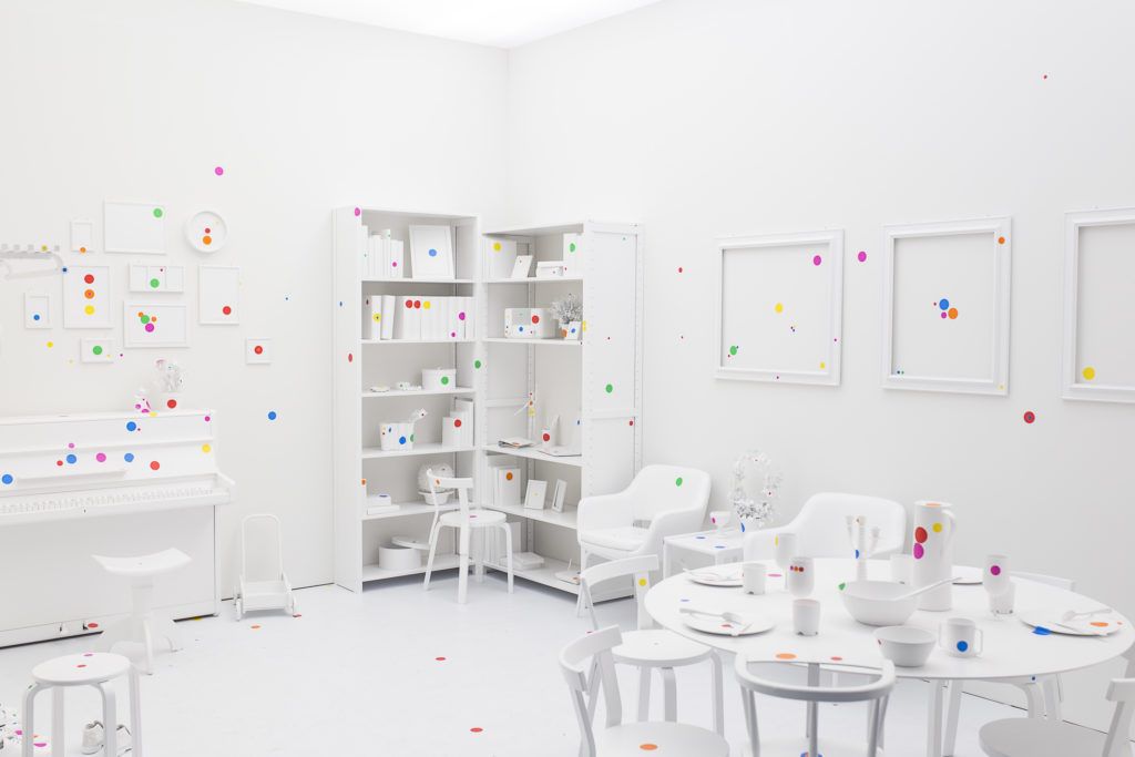 Yayoi Kusama Obliteration Room