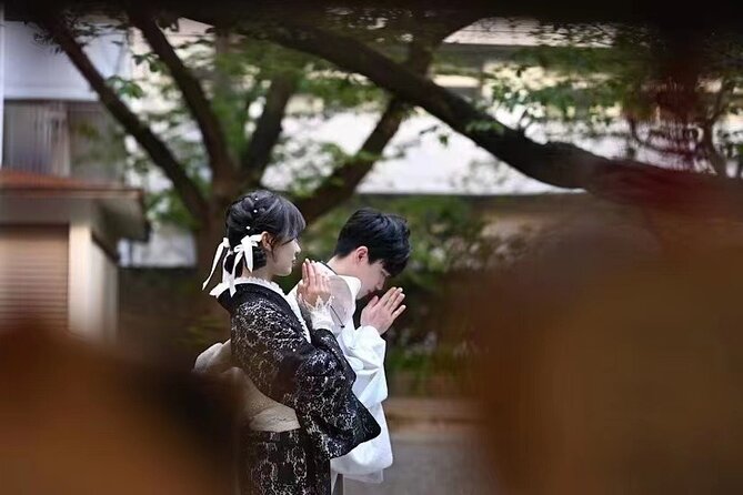 Couples Special Kimono Experience - Kimono, Belt, and Bag Inclusions