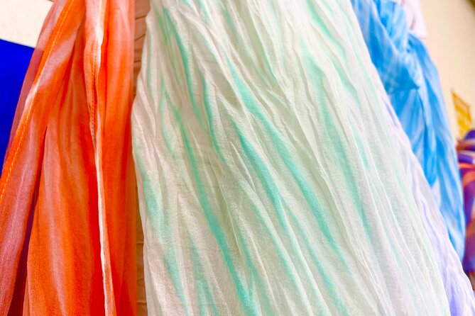 Kyo-arashi Shibori Scarf Class - Background