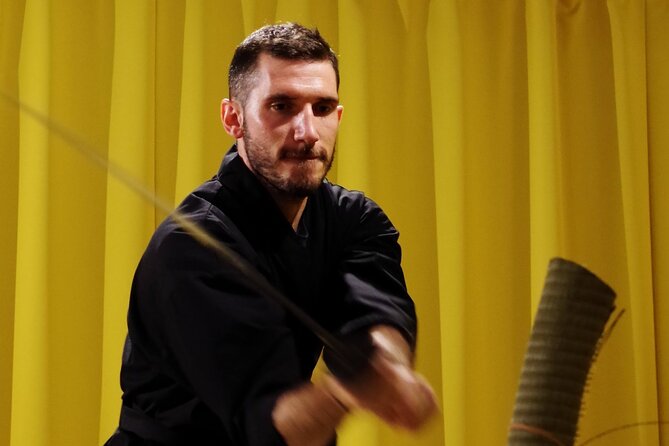 Kyoto Samurai Experience Sword Cutting Tameshigiri Kyoto Samurai Experience Sword Cutting Tameshigiri - Experiencing the Kyoto Samurai Lifestyle