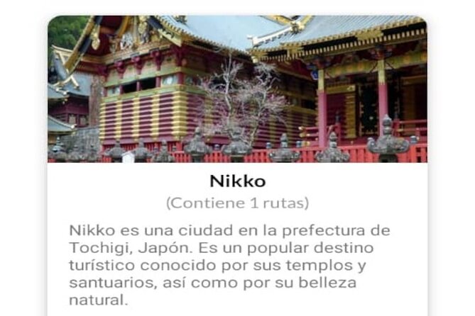 Audio Guide App Japan Tokyo Kyoto Takayama Kanazawa Nikko and Others - Language Options