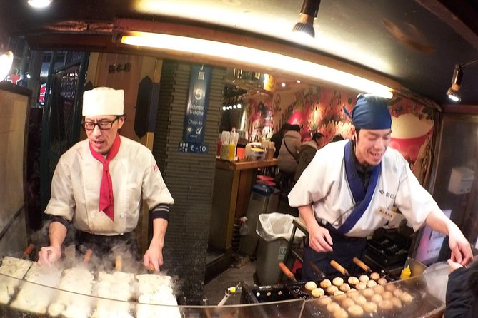 Evening Street Food Hopping Tour in Downtown Osaka - Questions and Help