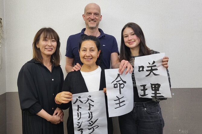 Calligraphy Workshop in Namba - Cancellation Policy