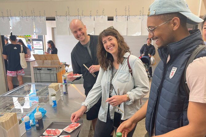 Tokyo Food Tour Tsukiji Old Fish Market - Tour Highlights