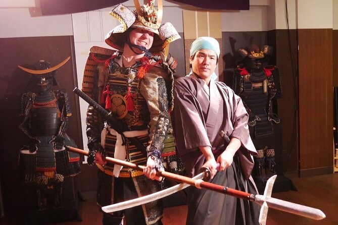 Experience Wearing Samurai Armor - Assistance and Support for Travelers