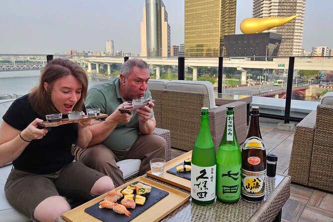 Japanese Sake Tasting Experience Japanese Snack Set (Asakusa) - Total Review Count and Overall Rating