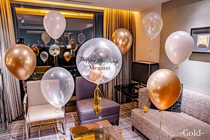 Birthday Celebration Surprise With Balloon Decoration! - The Sum Up