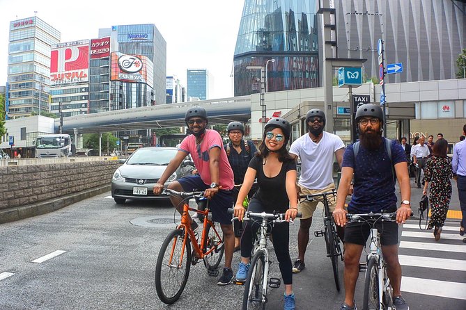 Tokyo Bike Tour With Meiji-Jingu Shrine, Aoyama Cemetery - Taking in the Rich History of Ginza
