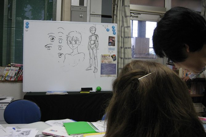 Manga Lesson With a Professional Japanese Manga Artist in Nakano - Unleash Your Creativity: Creating Your Own Manga Character
