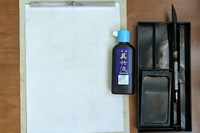 Calligraphy Class, Give the Gift of Professional Work. Ginza Area - Private Transportation Provided