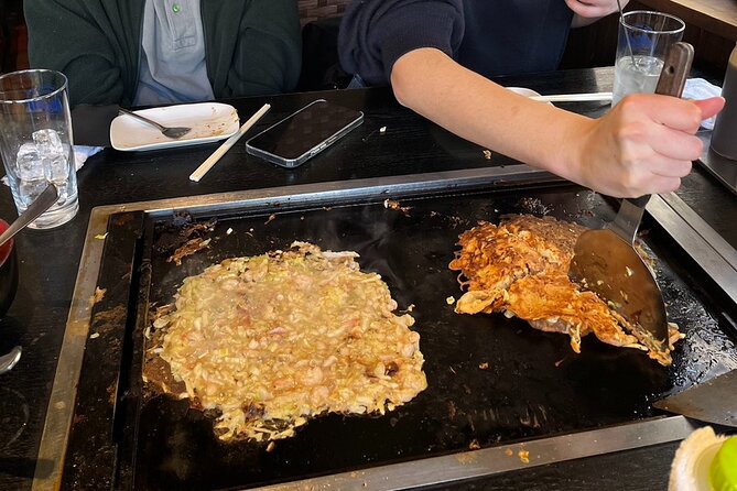 Okonomiyaki Cooking,Japanese Sake Free Flowing Experience - Sample Menu