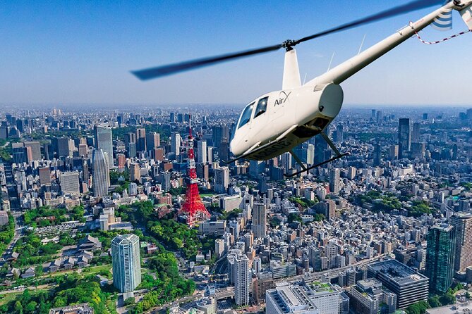 [10 Mins]Tokyo Helicopter Tour Private Car Pickup & Drop off - Efficient and Timely Arrival