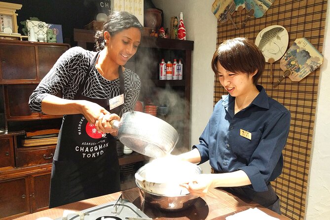 Private Market Tour and Traditional Japanese Cooking Class in Asakusa - Exclusive Private Tour