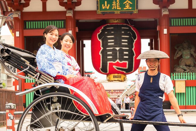 Tokyo Asakusa Rickshaw Experience Tour With Licensed Guide - Licensed Local Guide