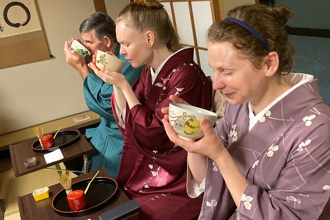 An Amazing Set of Cultural Experience: Kimono, Tea Ceremony and Calligraphy - Immersive Cultural Experience: Unveiling the Beauty of Kimono, Tea Ceremony, and Calligraphy