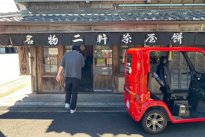 Private Guided Tour With a Rental Electric Bike or Tuktuk in Ise - Meeting Point and Duration