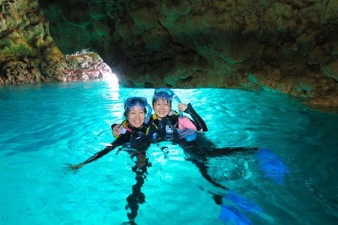 Okinawa Blue Cave Snorkeling And Easy Boat Holding Private System Very Satisfied With The Beautif Quick Takeaways