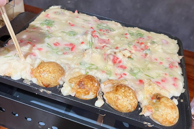 Osaka SAKE Tasting With Takoyaki DIY - Traveler Photos