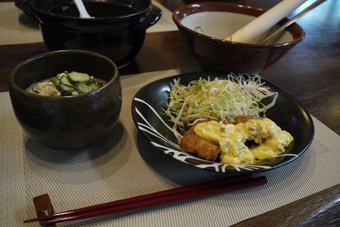 Miyazaki'S Local Cuisine Experience Let'S Make Cold Soup and Chicken Nanban! Super Local F - Local Ingredients and Flavors