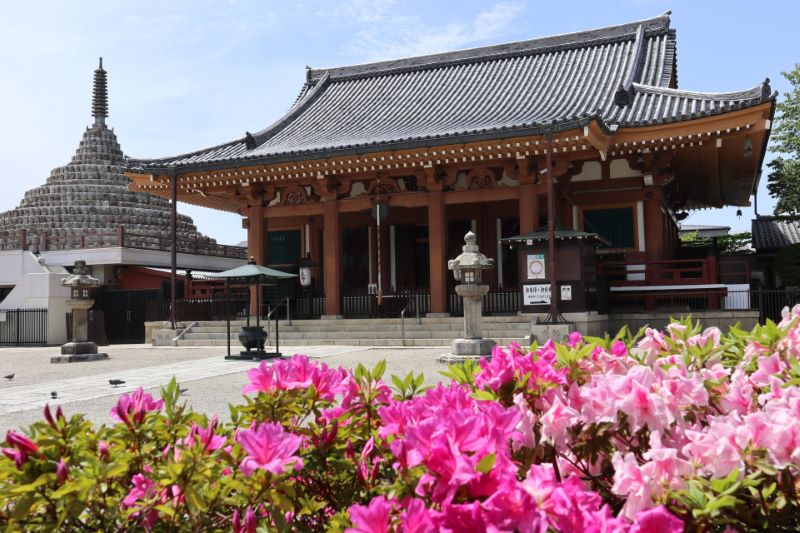 Mibu Dera Temple In Kyoto