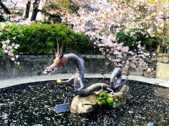 Mibu Dera Temple In Kyoto