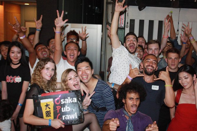 Osaka Pub Crawl and Nightlife Tour - Bar and Club Venues on the Osaka Pub Crawl
