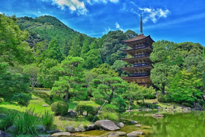 Rurikoji Temple Pagoda