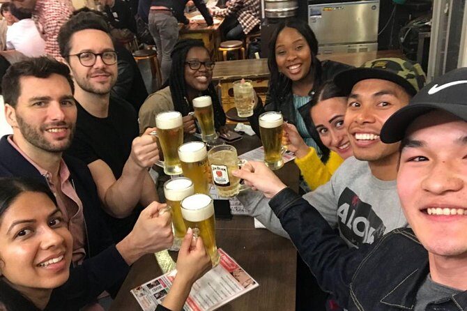 Shibuya Bar Hopping Night Food Walking Tour In Tokyo