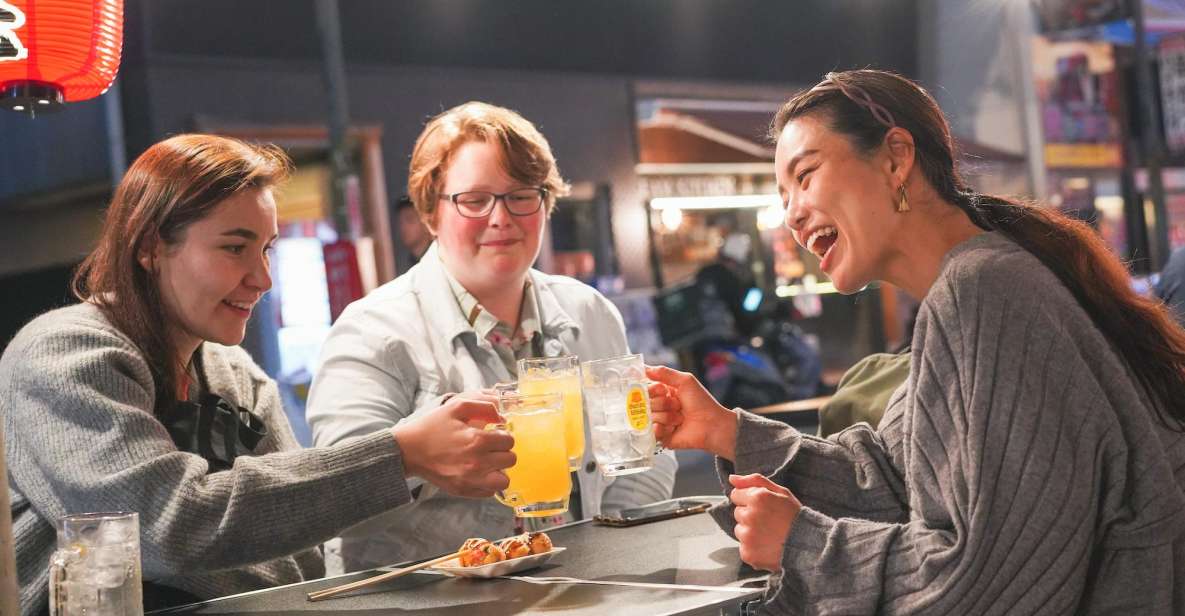 Osaka Bar Hopping Night Tour in Namba - Good To Know