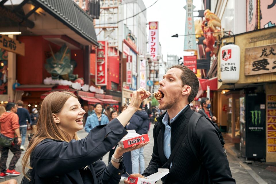 Osaka: Eat Like a Local Street Food Tour - Recommended Food Carts to Try