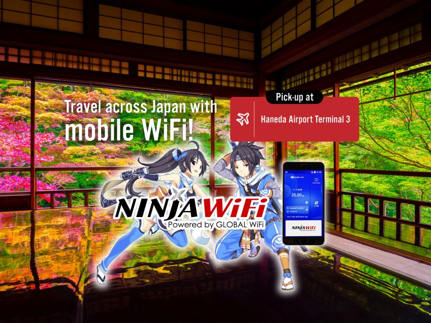 Tokyo: Haneda Airport Terminal 3 Mobile WiFi Rental - Note