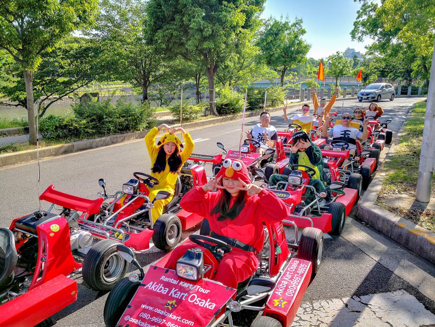 Osaka: Street Kart Experience on Public Roads - Important Information