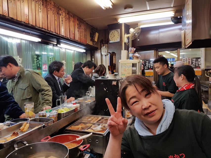 Osaka: All-Inclusive Night Foodie Cultural Extravaganza - Exploring Temma and Kyobashi Districts