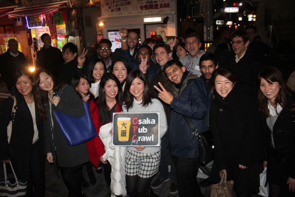 Osaka: Guided Pub Crawl - Experience Highlights