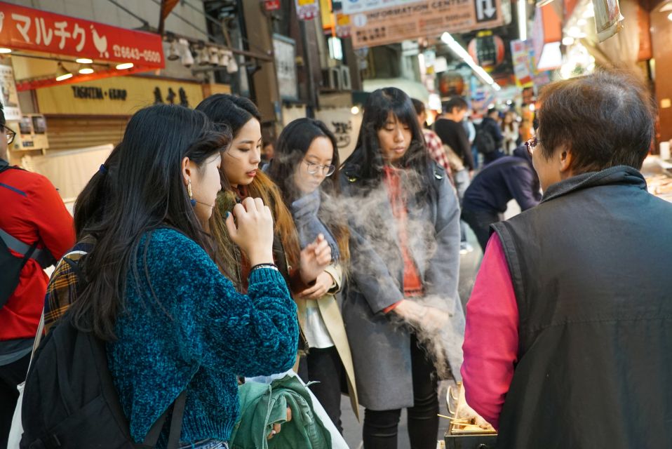 Osaka: 2-Hour Kuromon Market Walking Street Food Tour - Culinary Delights