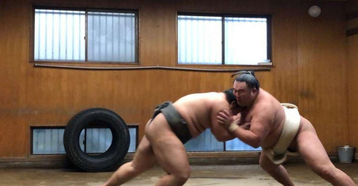 Tokyo: Sumo Morning Practice Tour in Ryogoku With Sumo Lunch - Experience Highlights