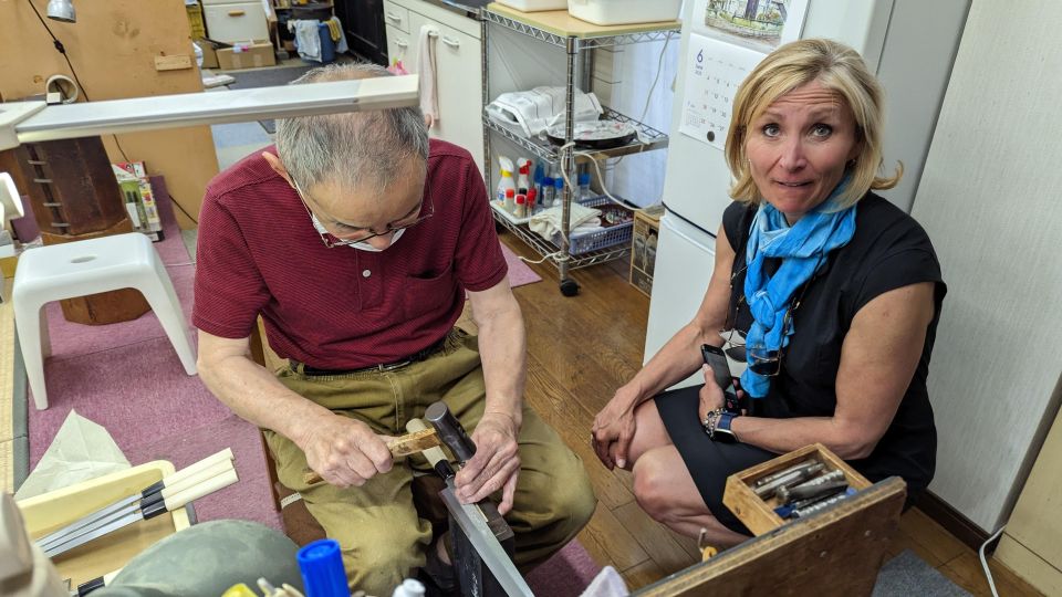 From Osaka: Sakai Knife Factory and Craft Walking Tour - Sakai City Craft Museum