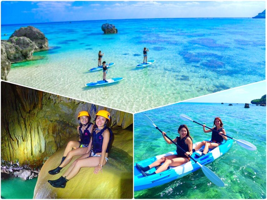 [Miyako 1 Day] Beach SUP & Pumpkin Limestone Caving & Canoe - Experience Highlights
