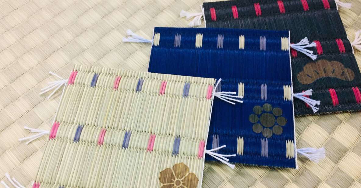 Miyazu: Tatami Workshop, Coaster Making, and Old House Visit - Quick Takeaways