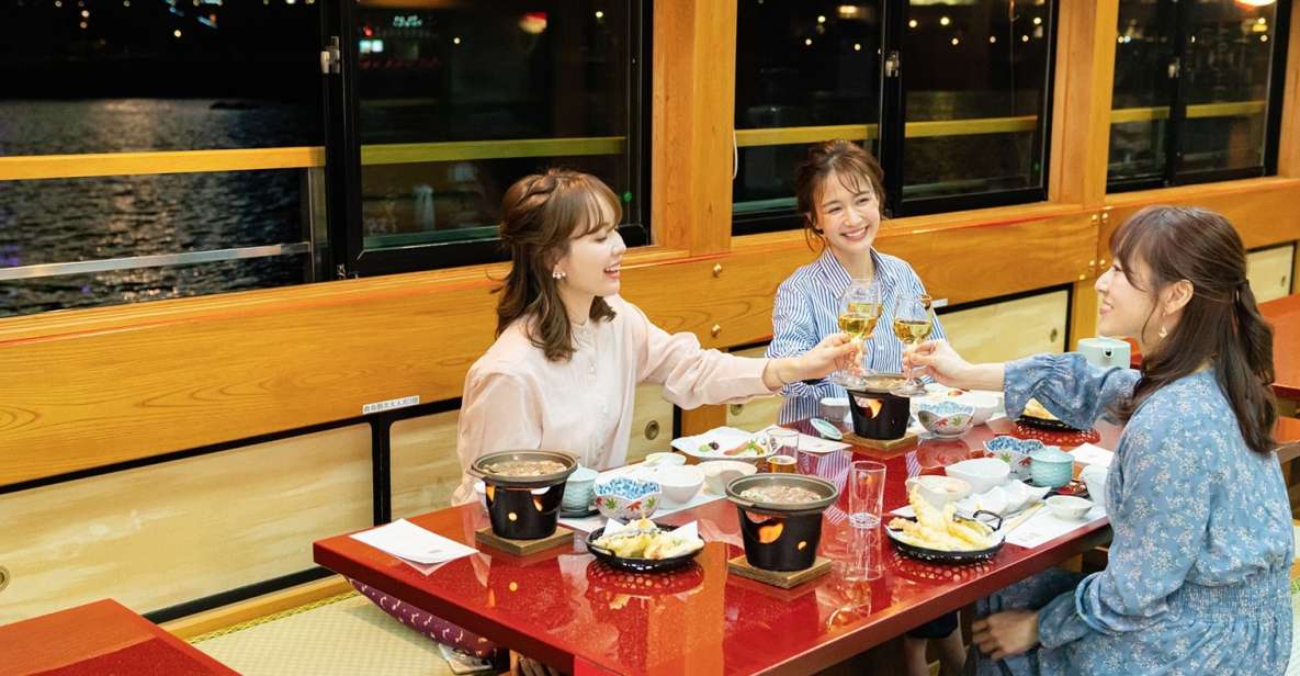 Sumida River: Japanese Traditional Yakatabune Dinner Cruise - Itinerary for the Dinner Cruise