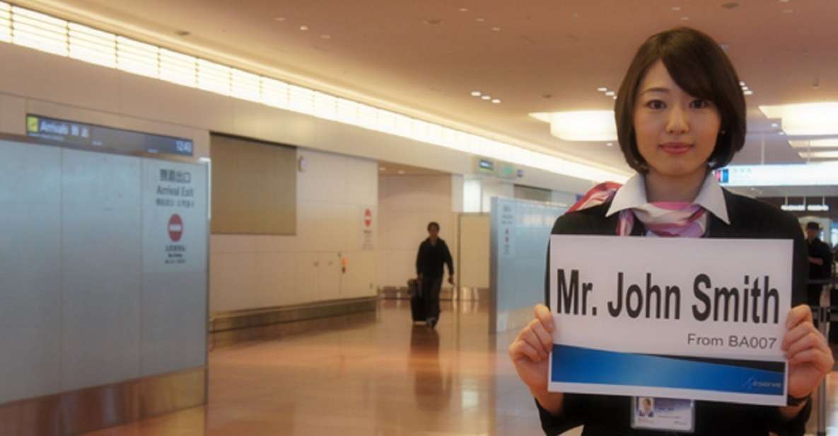 Tokyo: Haneda Airport Meet-and-Greet Service - Transportation