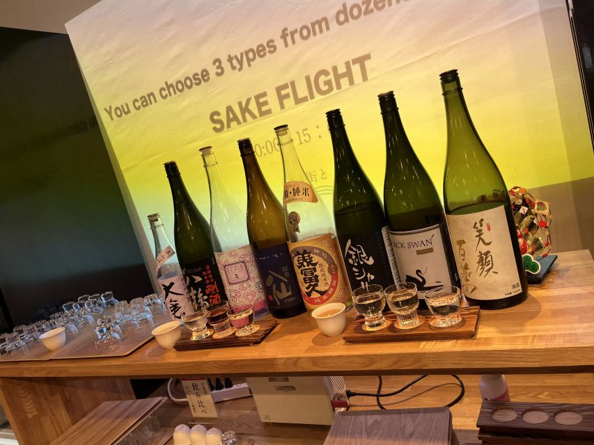 Savor Japanese Sake With Fresh Sashimi in Tsukiji! - Customize Your Sake Experience