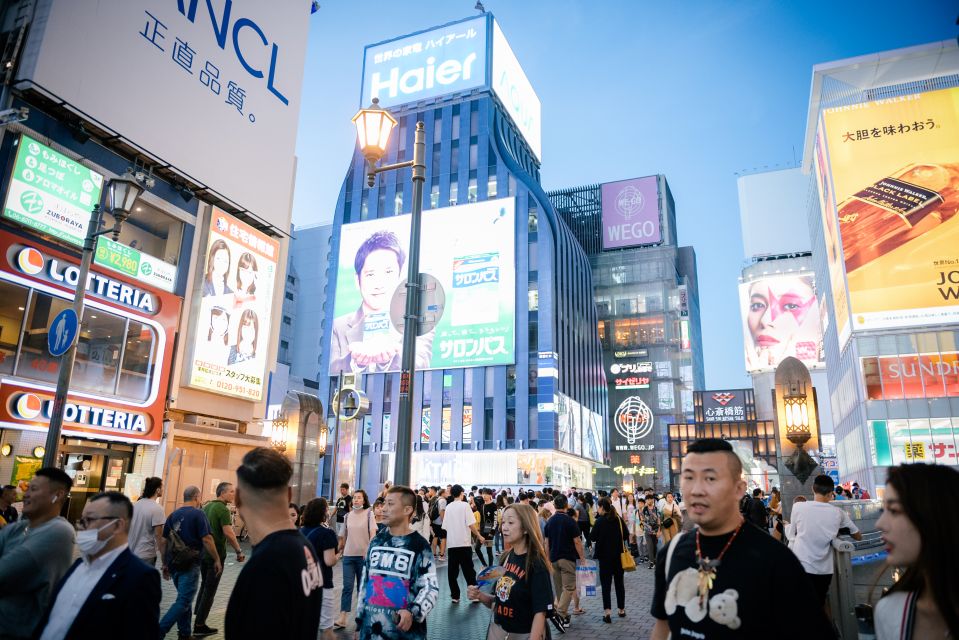 Neon Dotonbori Nightscapes: Tour & Photoshoot in Dotonbori - Creating Lasting Memories